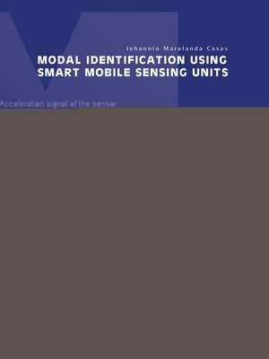 cover image of Modal identification using smart mobile sensing units